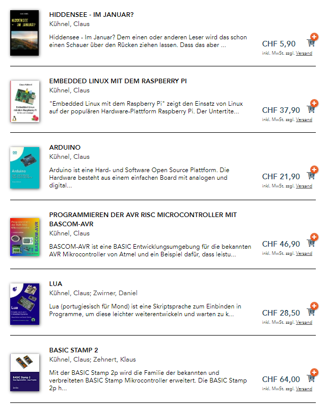 BoD Buch Shop Schweiz